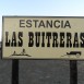 Las Buitreras Sign